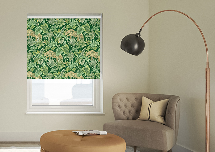 Leopard, Malachite - Roller Blind - Image 3